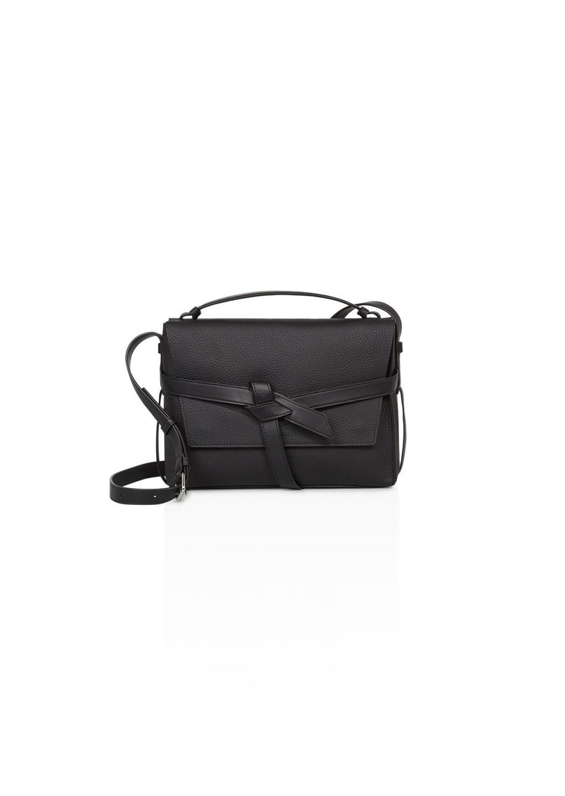 allsaints cami leather shoulder bag