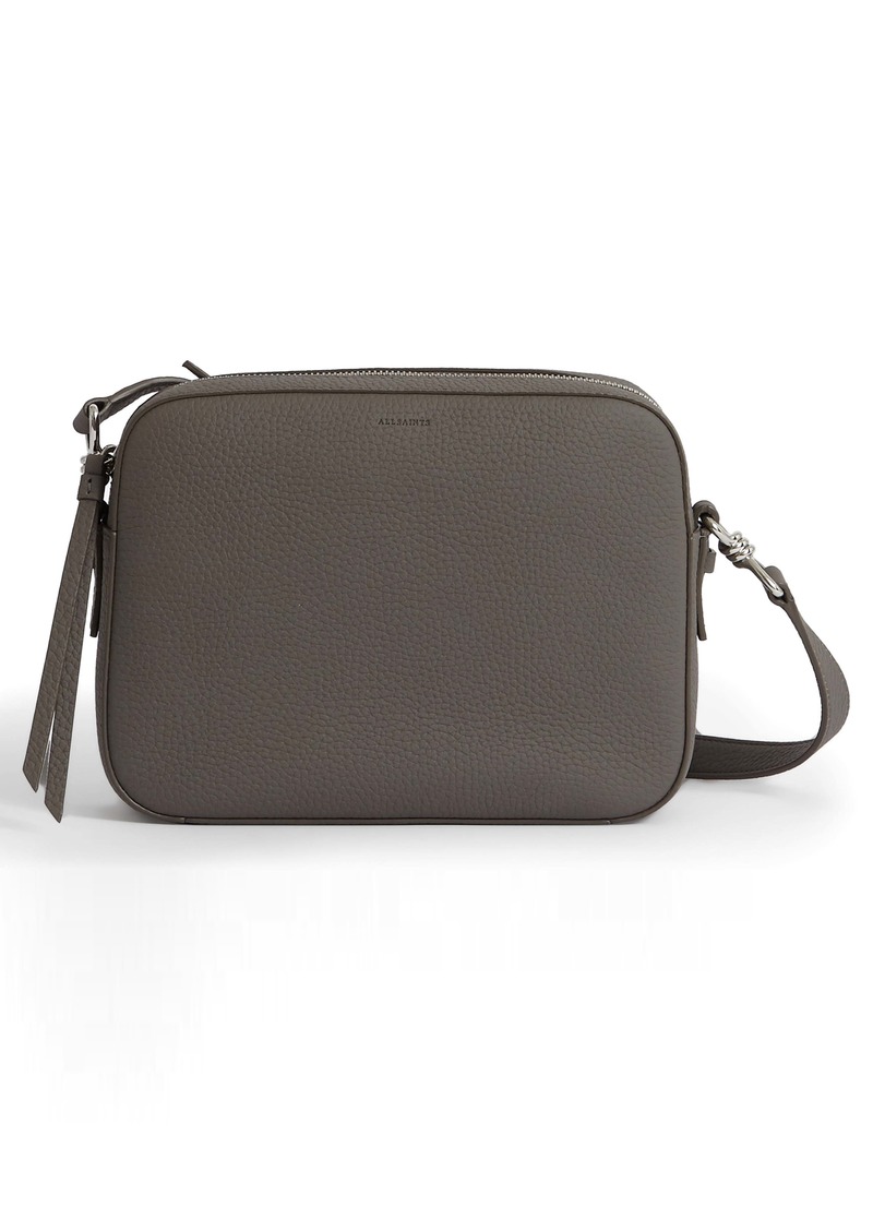 all saints black crossbody bag