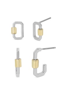 Allsaints Carabiner Earring Set