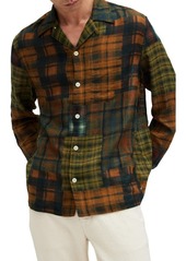 AllSaints Carreaux Plaid Button-Up Shirt