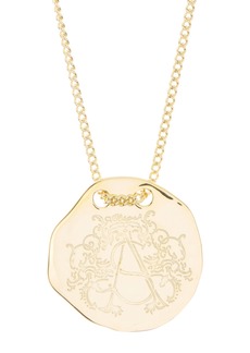 AllSaints Coin Pendant Necklace in Gold at Nordstrom Rack