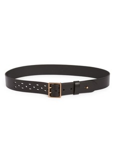 AllSaints Collar Stud Leather Belt