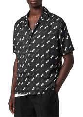 AllSaints Corey Short Sleeve Button-Up Shirt