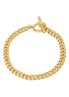 AllSaints Curb Chain Toggle Bracelet in Gold at Nordstrom Rack