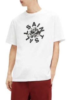 AllSaints Daized Cotton Graphic T-Shirt