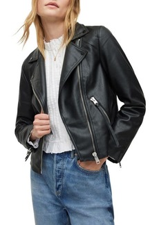 AllSaints Dalby Faux Leather Biker Jacket