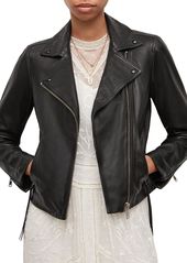 ALLSAINTS Dalby Leather Biker Jacket 