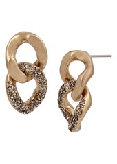 AllSaints Double Chain Link Earrings