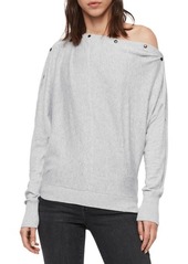 AllSaints Elle Sweater in Grey Marl at Nordstrom