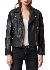 AllSaints Estella Leather Biker Jacket
