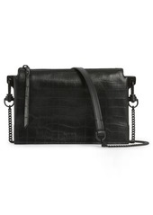 AllSaints Fletcher Leather Crossbody Bag