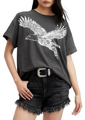 Allsaints Flite Briar Graphic Bird Tee