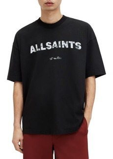 AllSaints Flocker Oversize Graphic T-Shirt