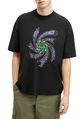 AllSaints Fraktyl Graphic T-Shirt