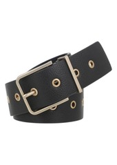 AllSaints Grommet Leather Belt