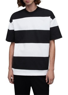 AllSaints Hami Stripe Oversize T-Shirt