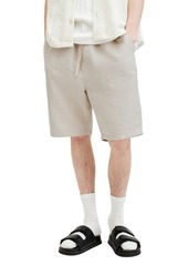 AllSaints Hanbury Cotton & Linen Shorts
