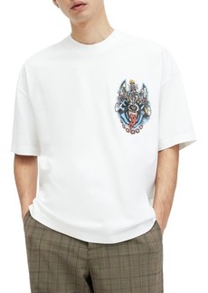 AllSaints Howlrider Cotton Graphic T-Shirt