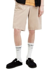 AllSaints Hunt Stretch Cotton Shorts