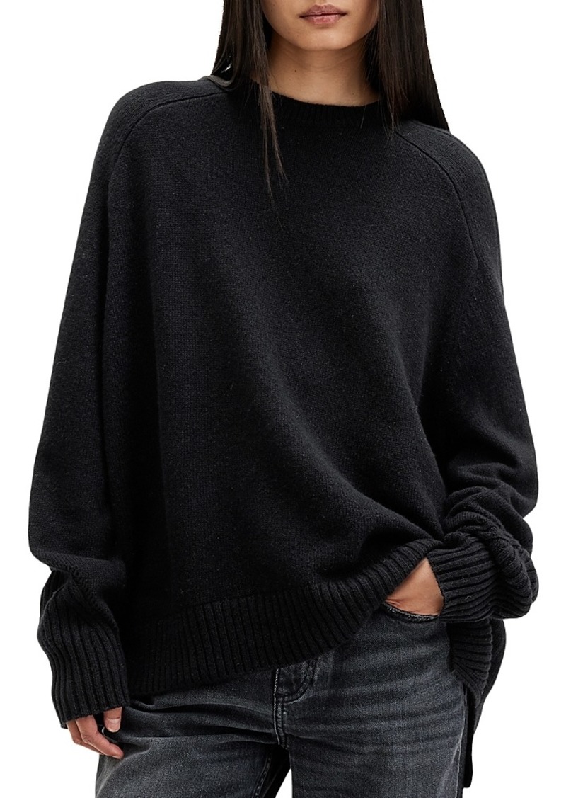 Allsaints Ines Cashmere Wool Crewneck Sweater