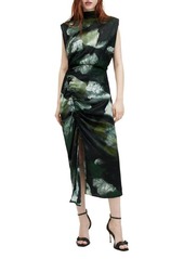 AllSaints Isa Appalachian Abstract Print Sleeveless Sheath Dress