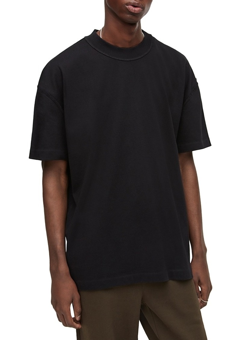 Allsaints Isac Oversized Fit Short Sleeve Crew Tee