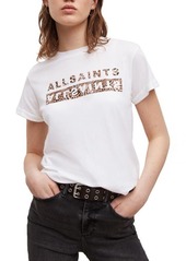 AllSaints Juxta Anna Logo Graphic Tee