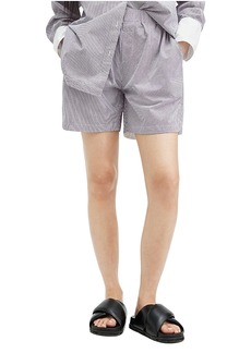 Allsaints Karina Cotton Stripe Shorts
