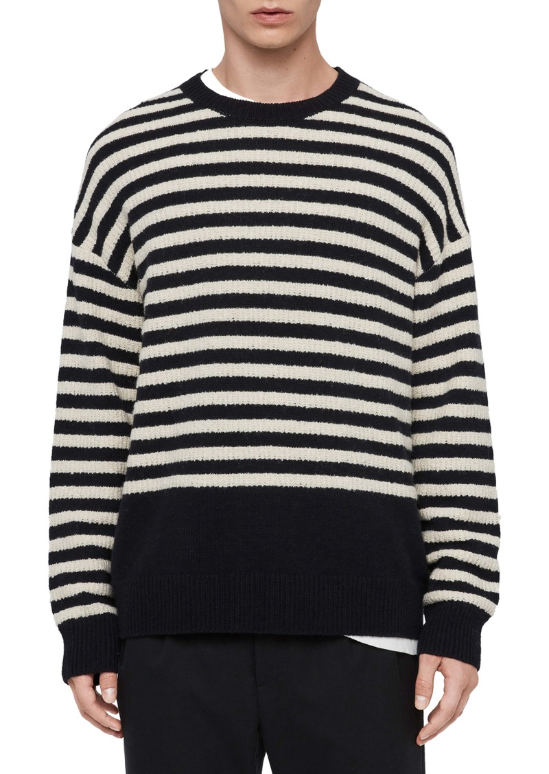 all saints theo crew sweatshirt