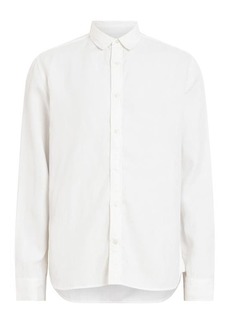 AllSaints Laguna Relaxed Fit Long Sleeve Button-Up Shirt