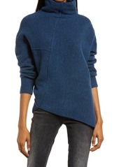 AllSaints Lock Roll Neck Wool Blend Sweater