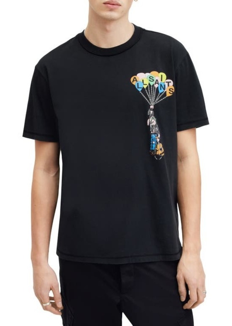 AllSaints Lofty Cotton Graphic T-Shirt