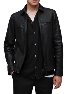 AllSaints Luck Leather Jacket