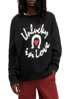 AllSaints Lucky Love Alpaca & Wool Blend Sweater