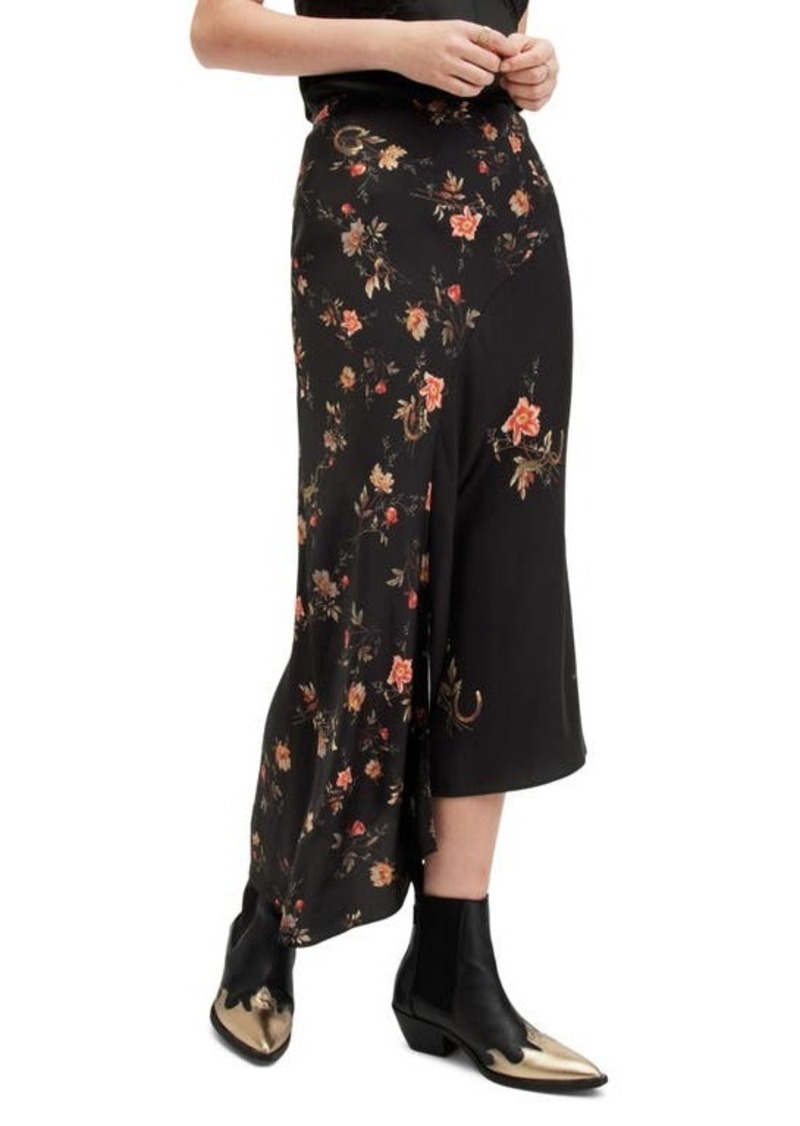 AllSaints Luisa Tanana Asymmetric Maxi Skirt