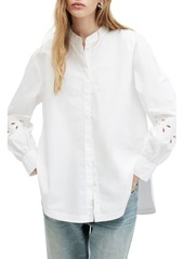 AllSaints Marcie Val Cotton Button-Up Shirt