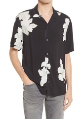 AllSaints Men's Bouquet Relaxed Fit Floral Short Sleeve Button-Up Shirt