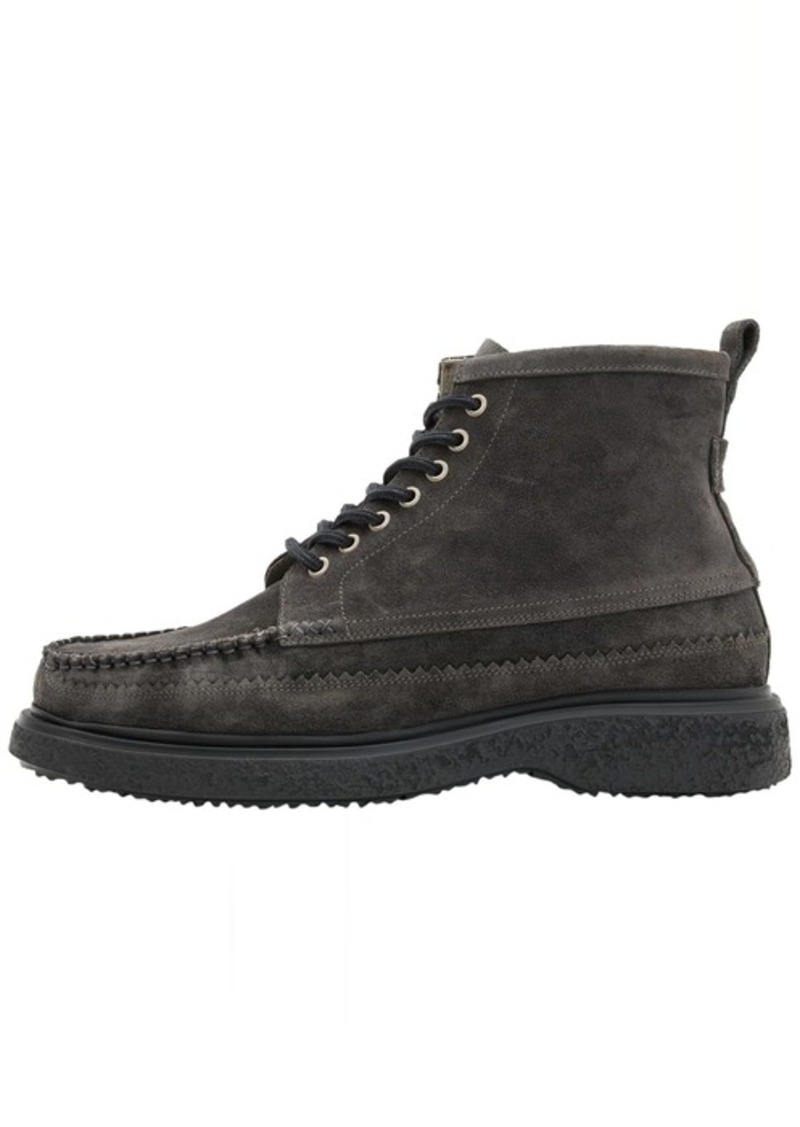 AllSaints Men's Gibbs Moc Suede Boot Combat