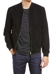 AllSaints Ronan Suede Bomber Jacket