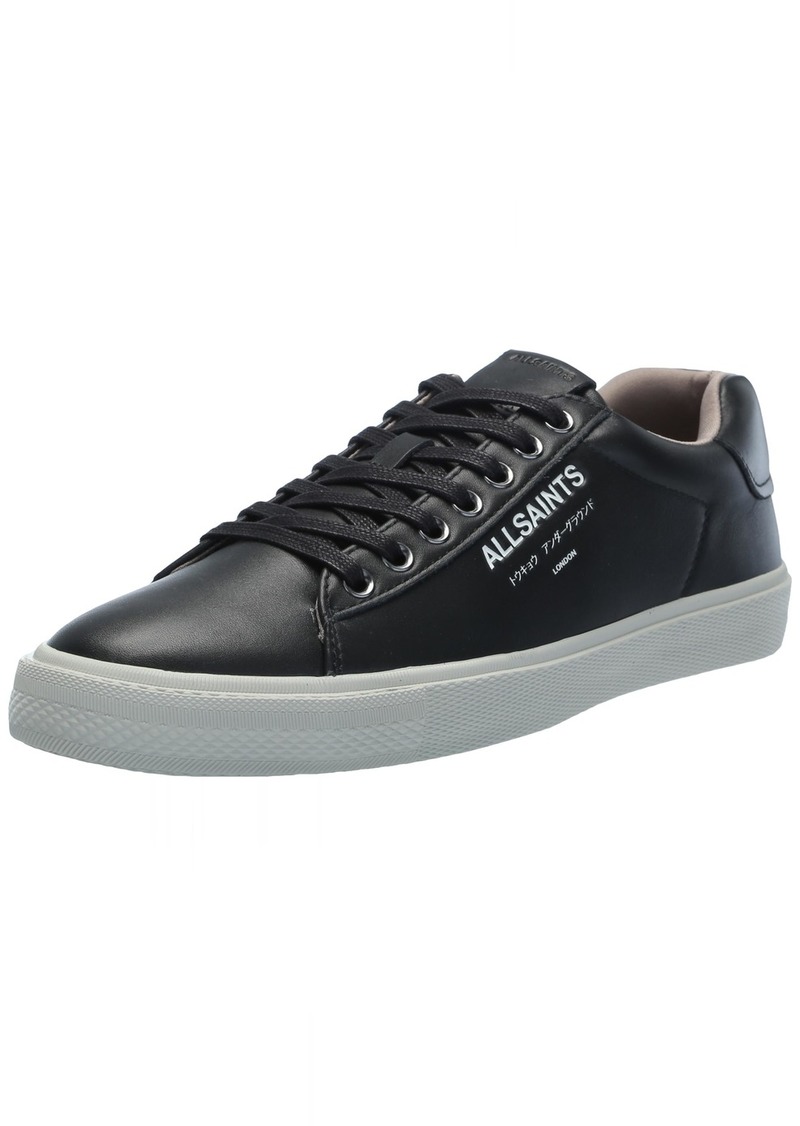 AllSaints Men's Underground Leather Low Top Sneaker