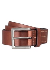 AllSaints Metal Tipped Leather Belt