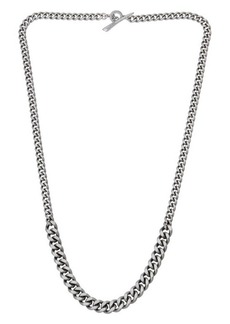 AllSaints Mixed Curb Chain Necklace
