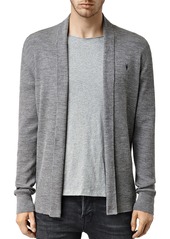 ALLSAINTS Mode Merino Wool Open Cardigan Sweater 