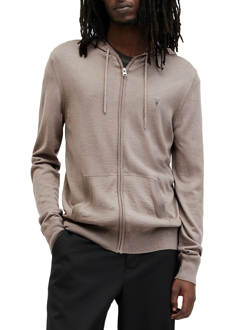 Allsaints Mode Merino Zip Hoodie