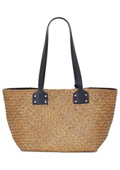 ALLSAINTS Mosley Straw Tote