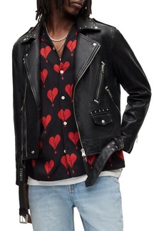AllSaints Nade Leather Biker Jacket