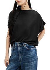 AllSaints Natalie Ruched Shoulder T-Shirt