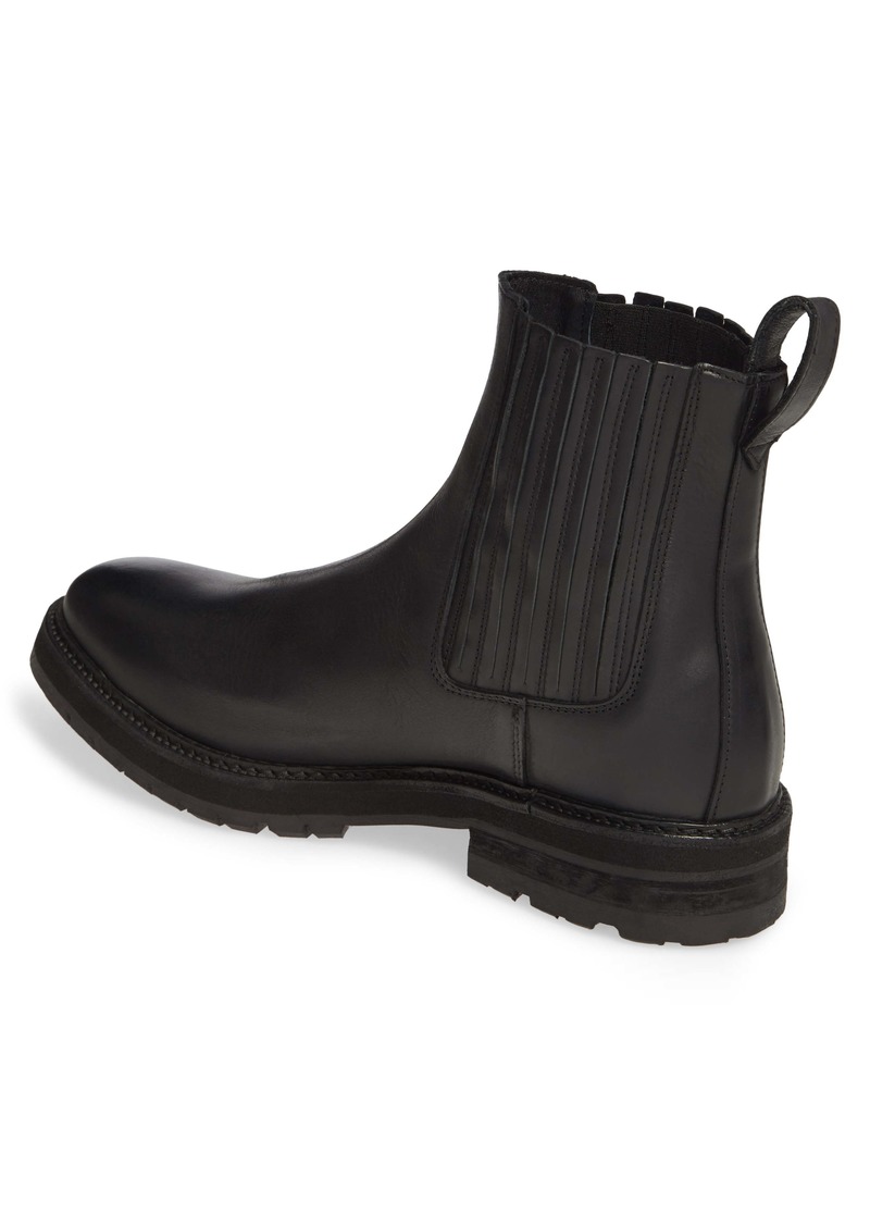 allsaints noble leather chelsea boot