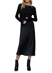 AllSaints Odile Slipdress with Sweater