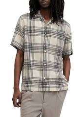 Allsaints Padres Relaxed Fit Camp Shirt